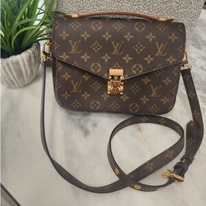 Louis Vuitton Brown Monogram Crossbody Bag